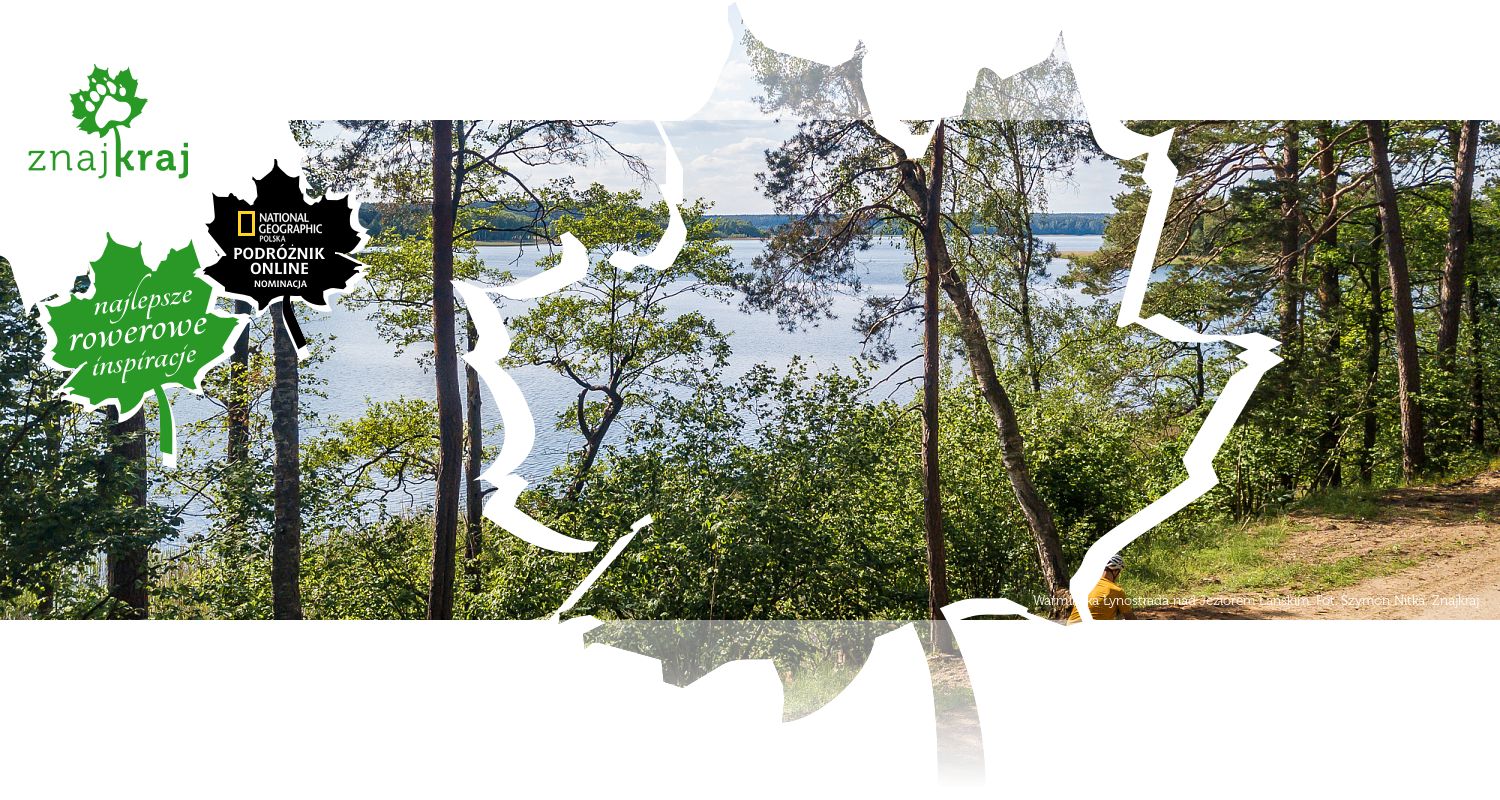 Warmińska Łynostrada nad Jeziorem Łańskim