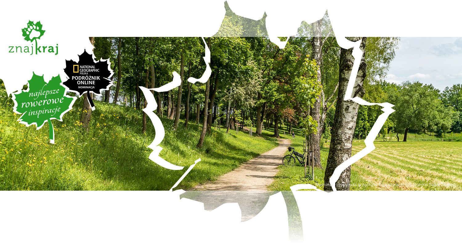 Warmińska Łynostrada w parku w Bartoszycach