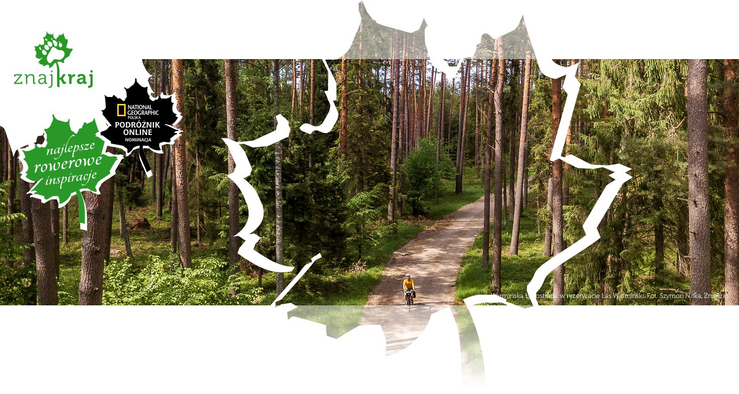 Warmińska Łynostrada w rezerwacie Las Warmiński