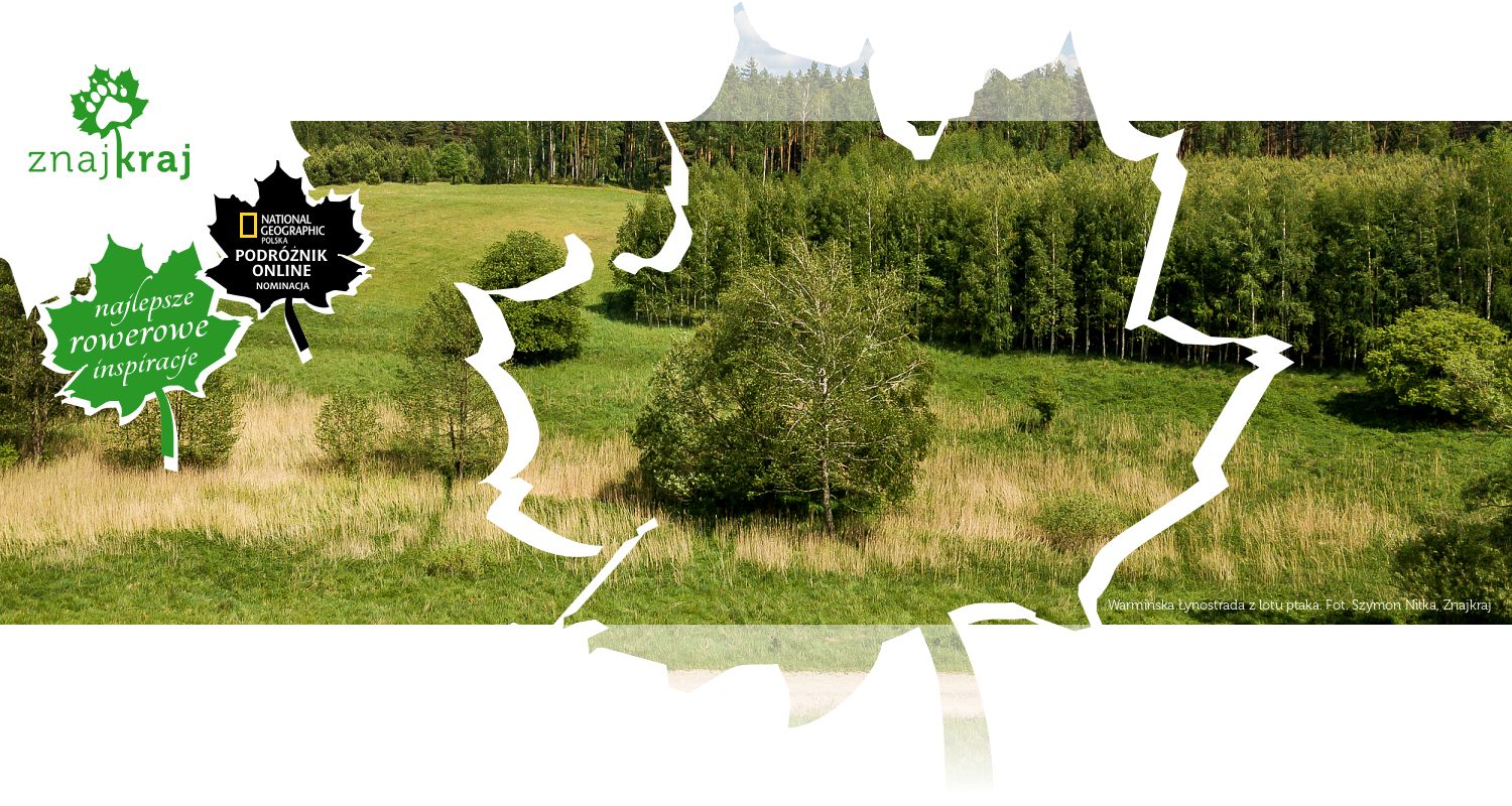 Warmińska Łynostrada z lotu ptaka