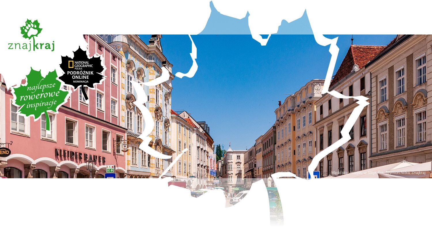 Wąski plac miejski w Steyr