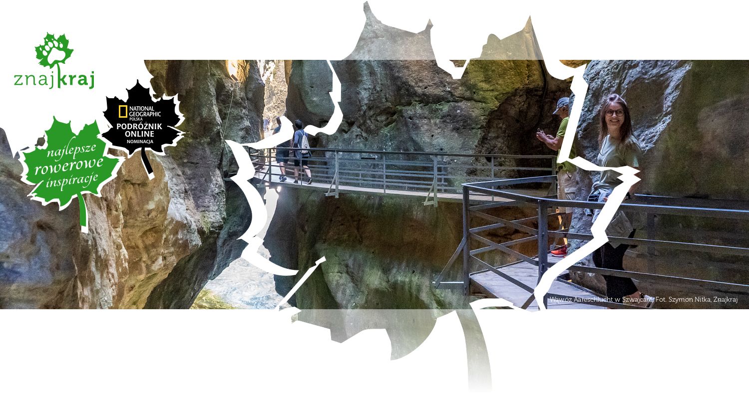 Wąwóz Aareschlucht w Szwajcarii