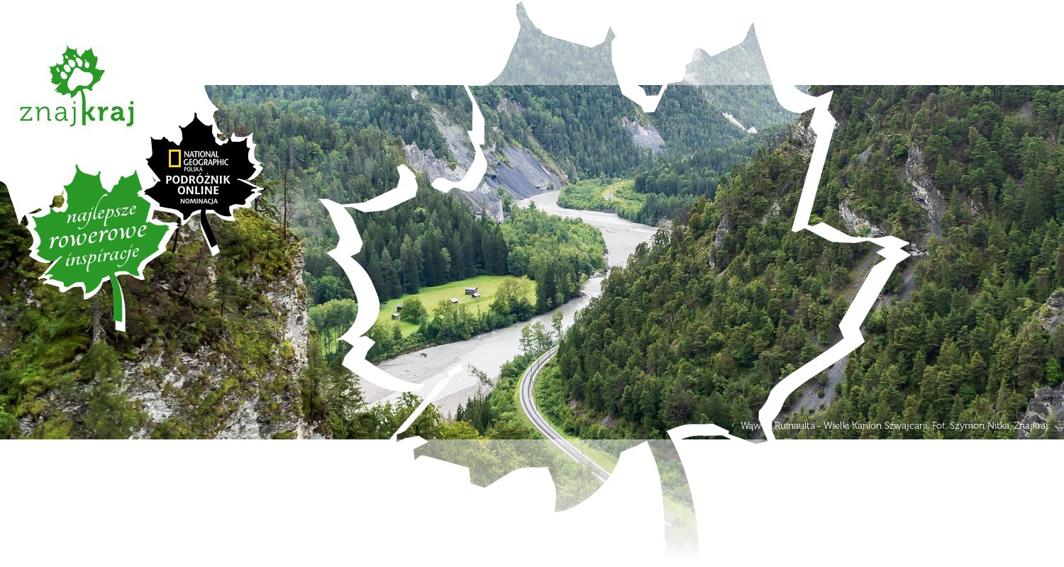 Wąwóz Ruinaulta - Wielki Kanion Szwajcarii