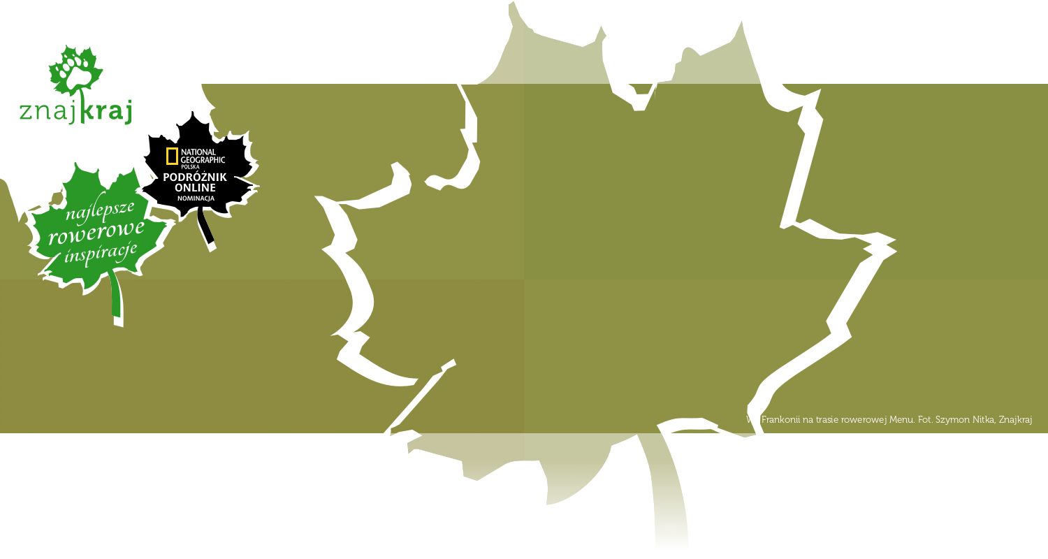 We Frankonii na trasie rowerowej Menu