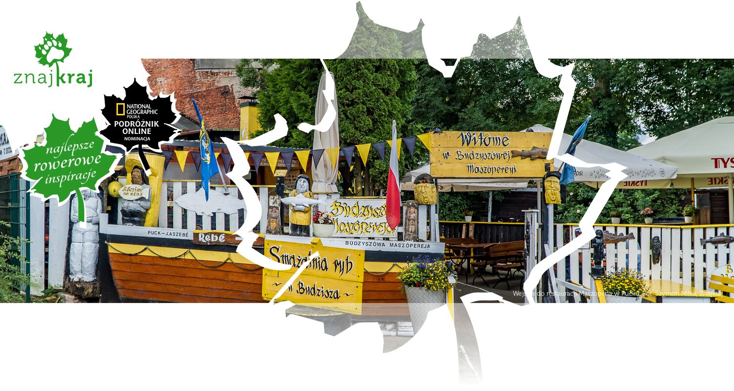 Wejście do restauracji Maszoperia w Pucku