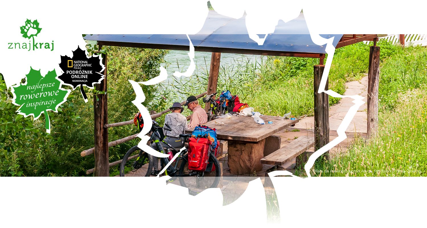 Wiata dla rowerzystów nad Adygą