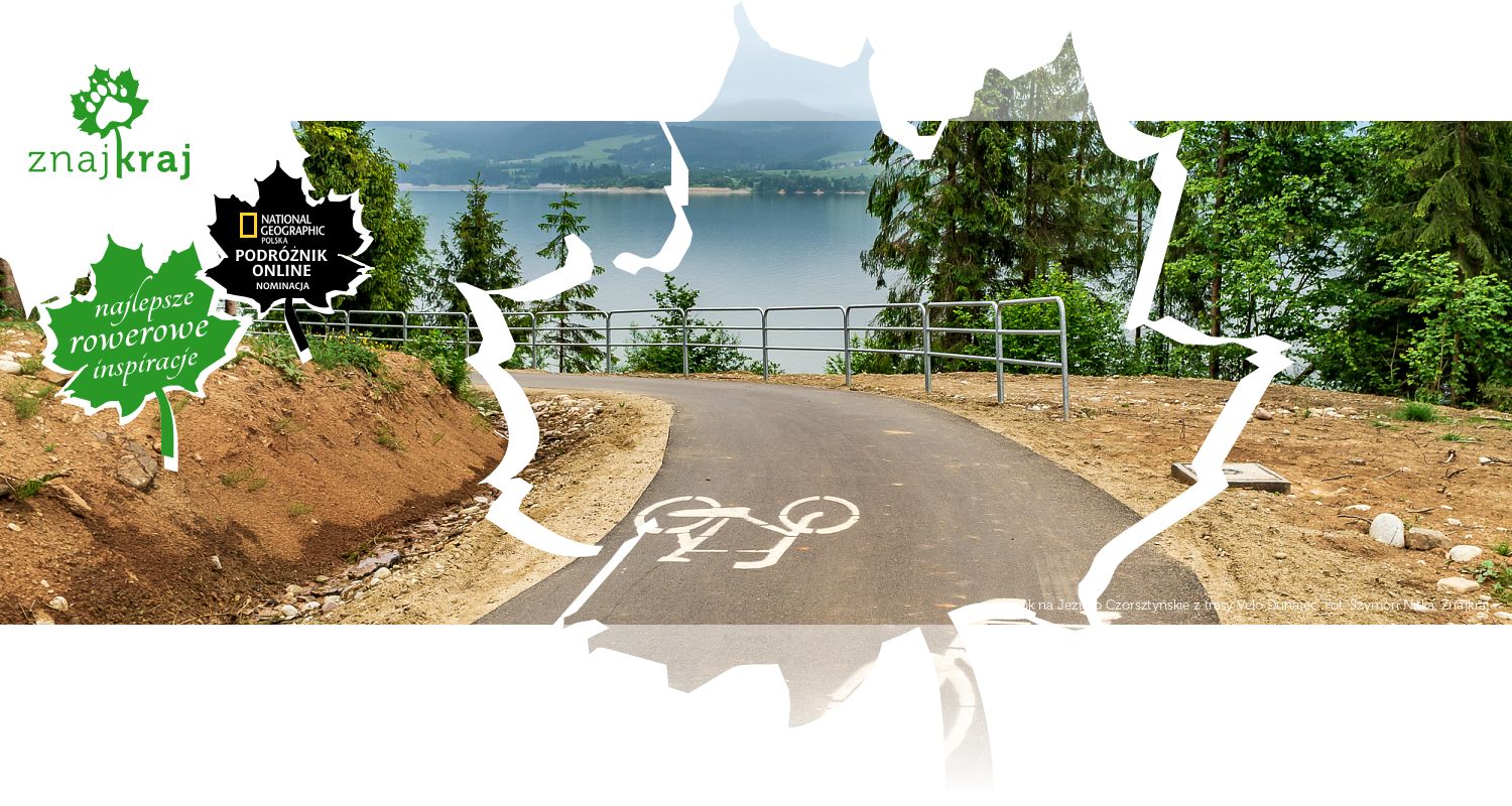 Widok na Jezioro Czorsztyńskie z trasy Velo Dunajec