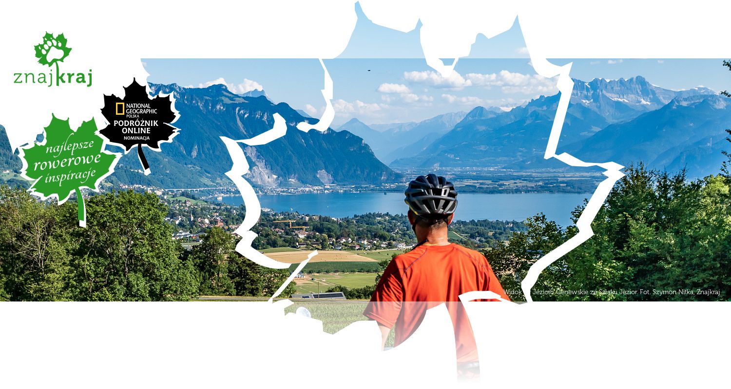 Widok na Jezioro Genewskie ze Szlaku Jezior