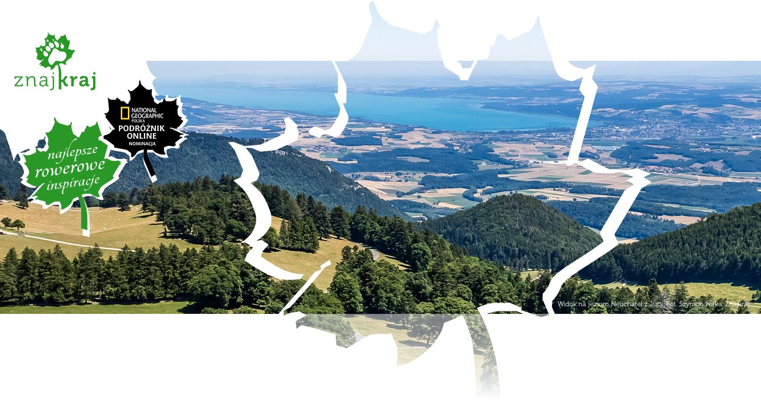 Widok na jezioro Neuchatel z Jury