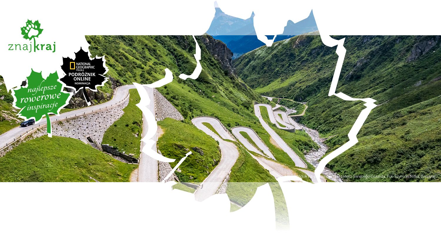 Widok na podjazd pod Przełęcz Świętego Gotarda
