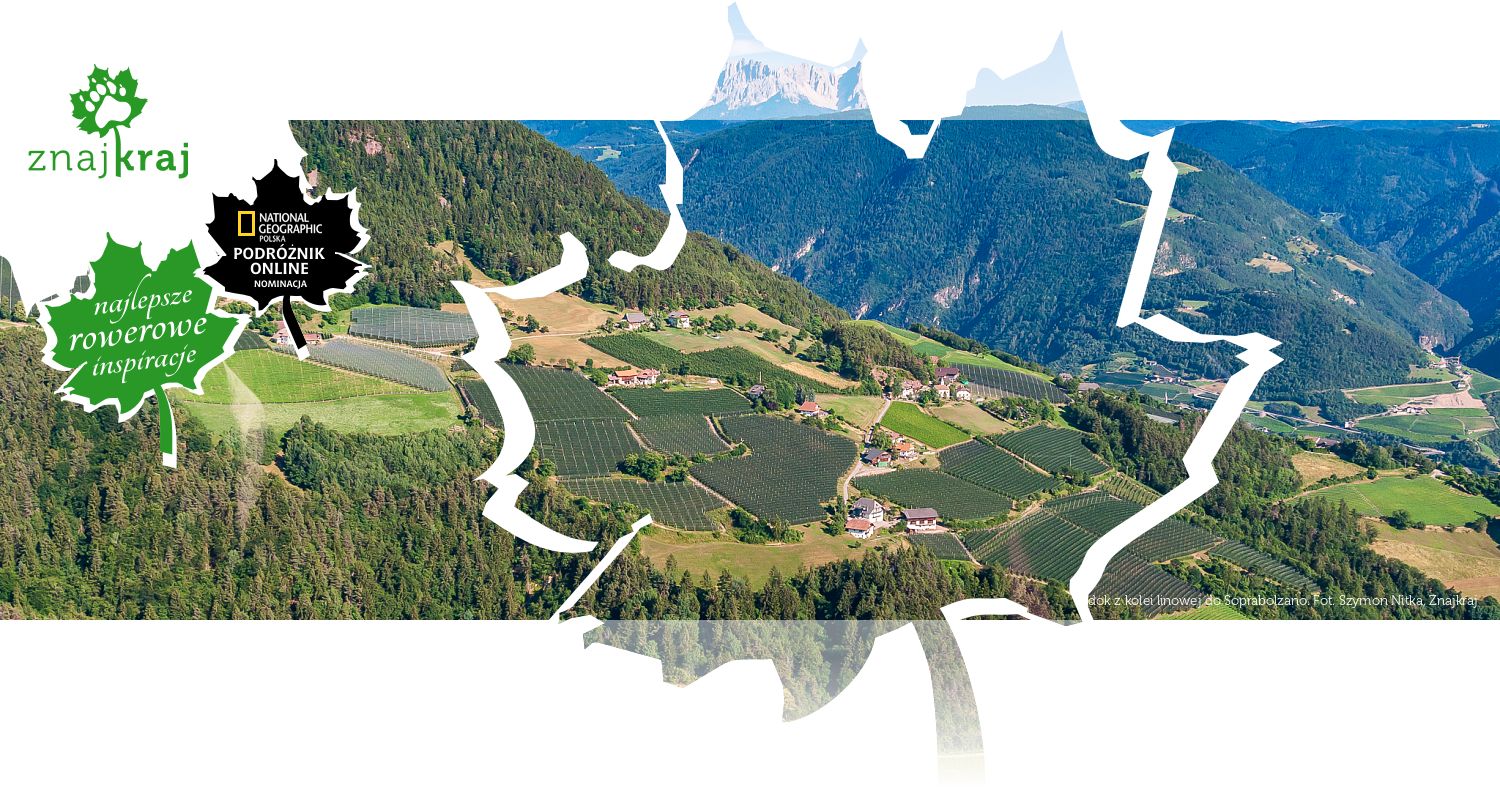 Widok z kolei linowej do Soprabolzano