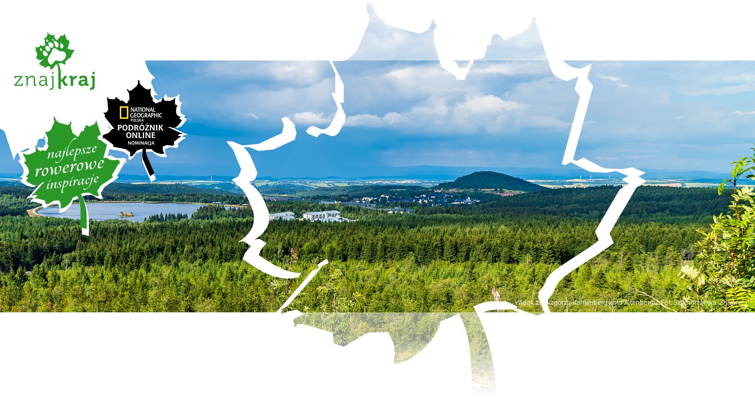 Widok ze wzgórza Kahlenberg koło Altenbergu