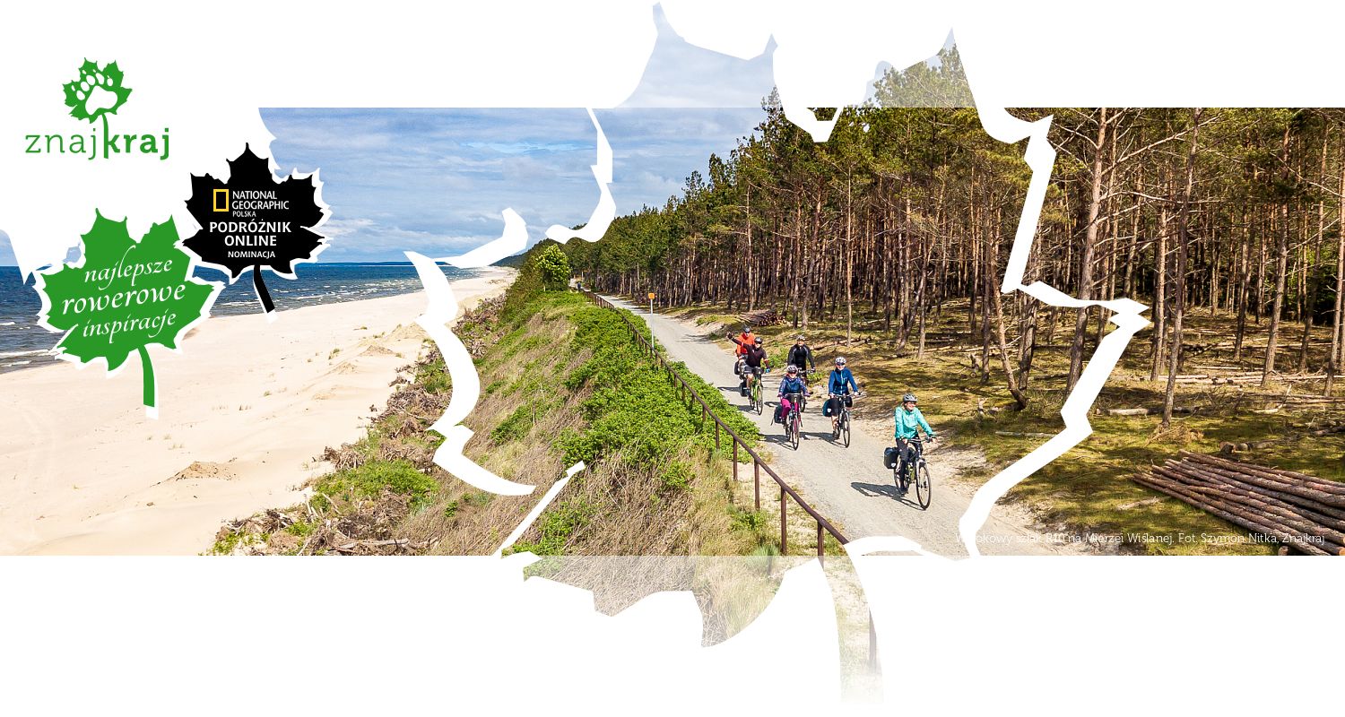 Widokowy szlak R10 na Mierzei Wiślanej