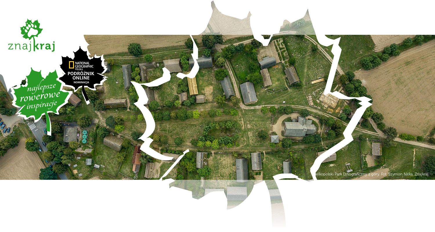Wielkopolski Park Etnograficzny z góry