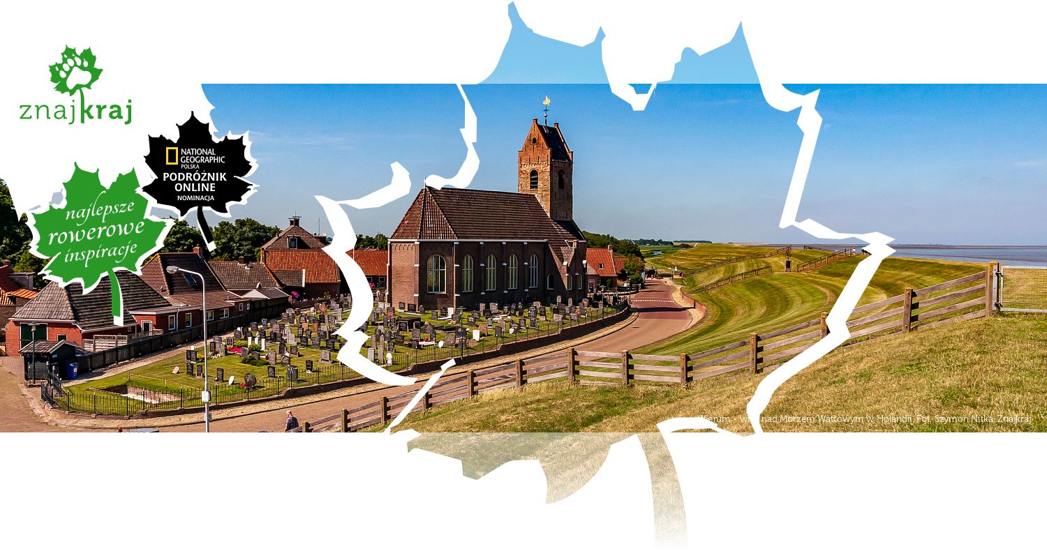 Wierum - wieś nad Morzem Wattowym w Holandii