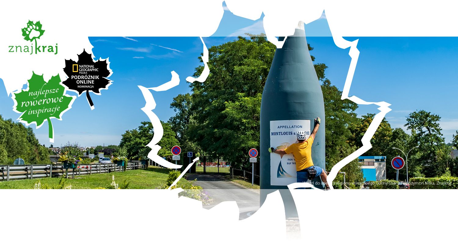 Wjazd do apelacji regionu winiarskiego Doliny Loary