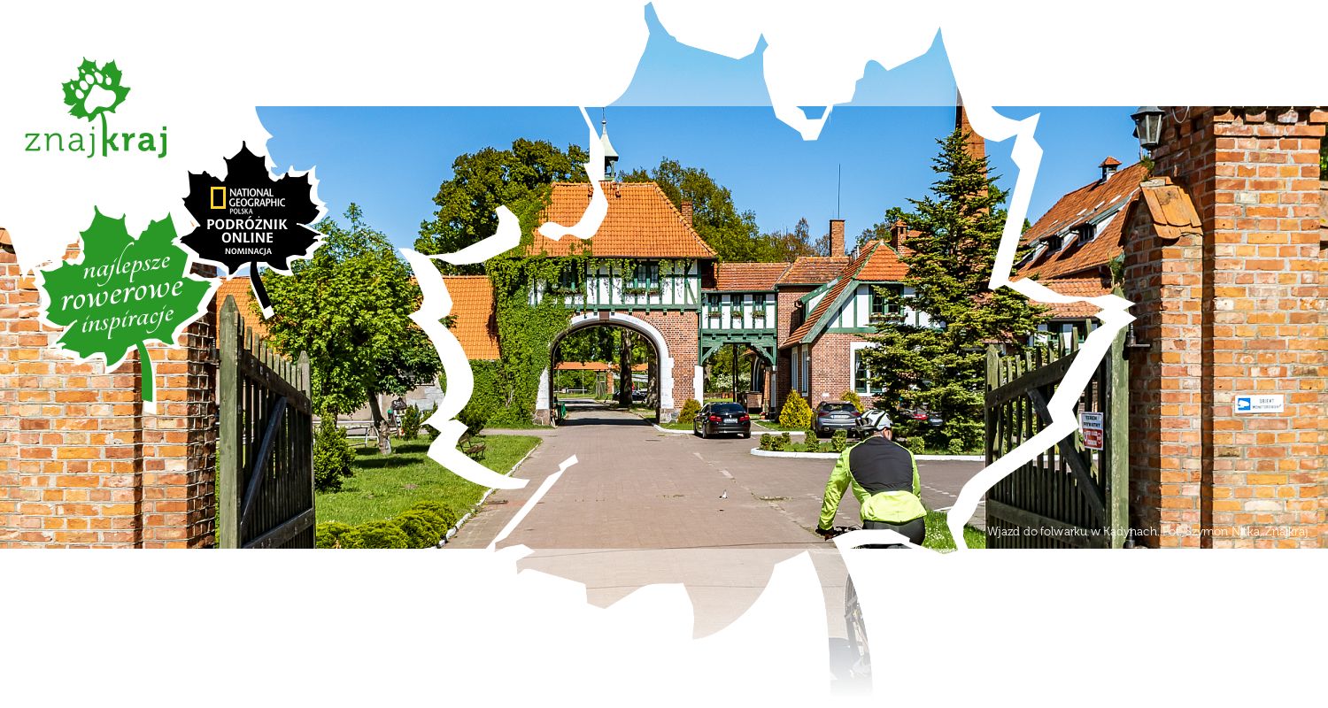 Wjazd do folwarku w Kadynach