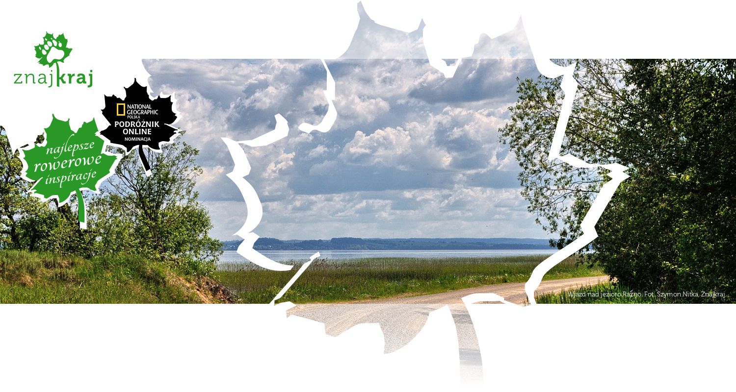 Wjazd nad jezioro Raźno