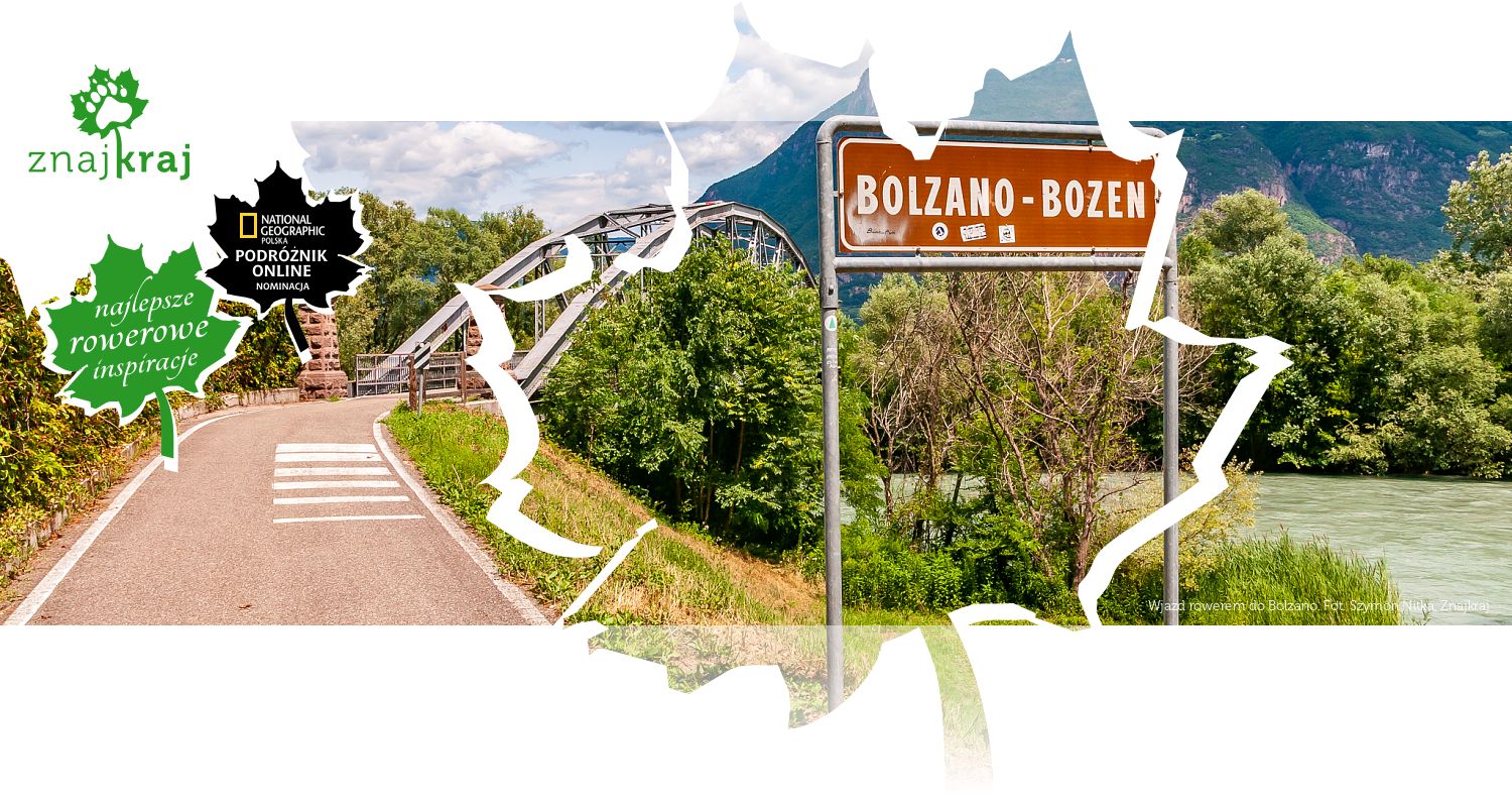 Wjazd rowerem do Bolzano