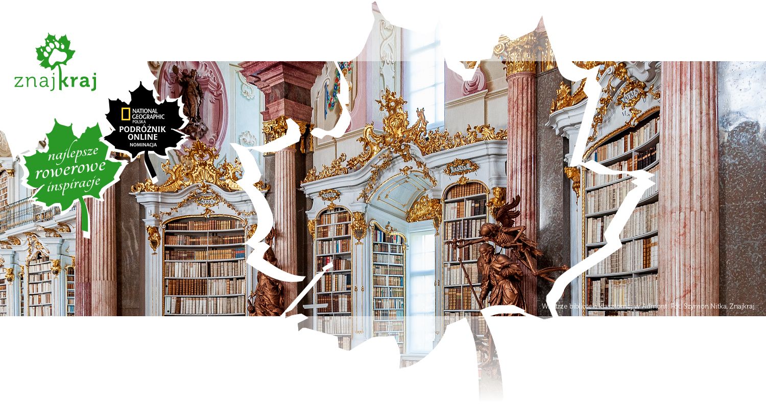 Wnętrze biblioteki klasztornej w Admont