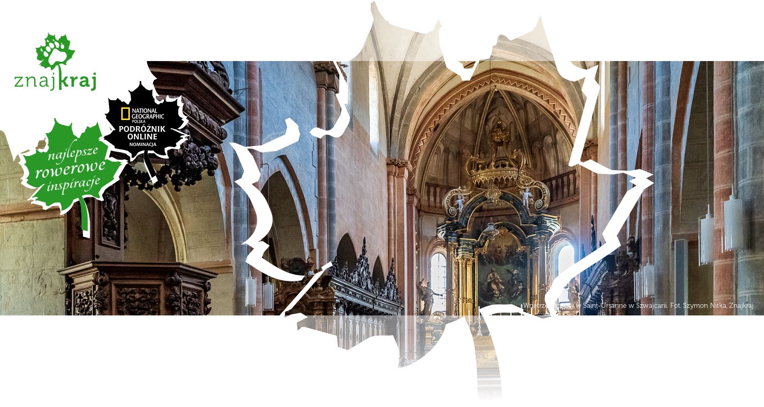 Wnętrze katedry w Saint-Ursanne w Szwajcarii