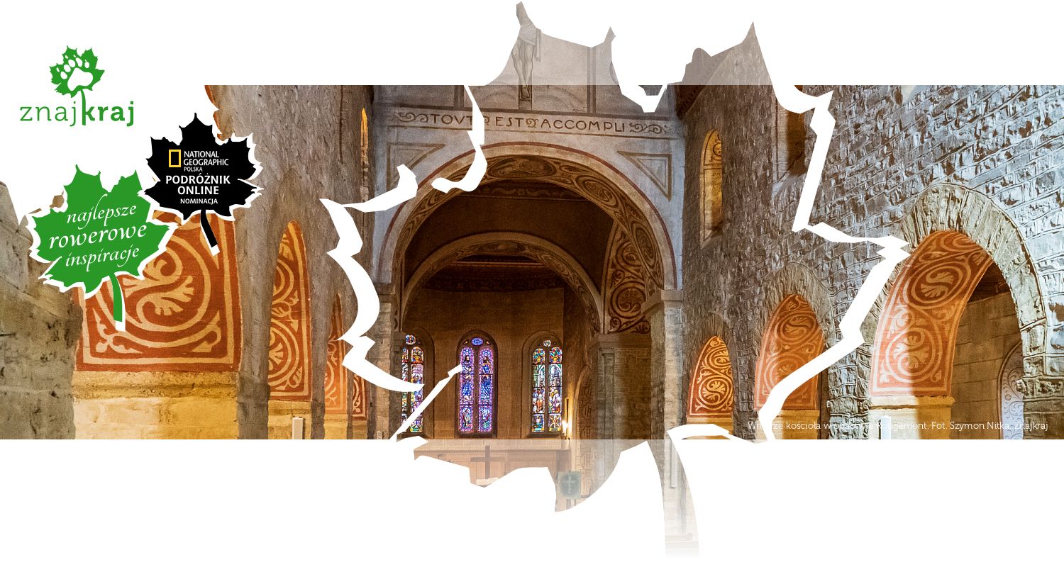 Wnętrze kościoła w opactwie Rougemont