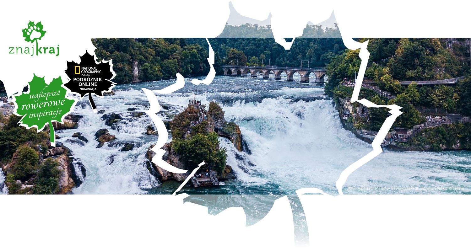 Wodospad na Renie w Szwajcarii