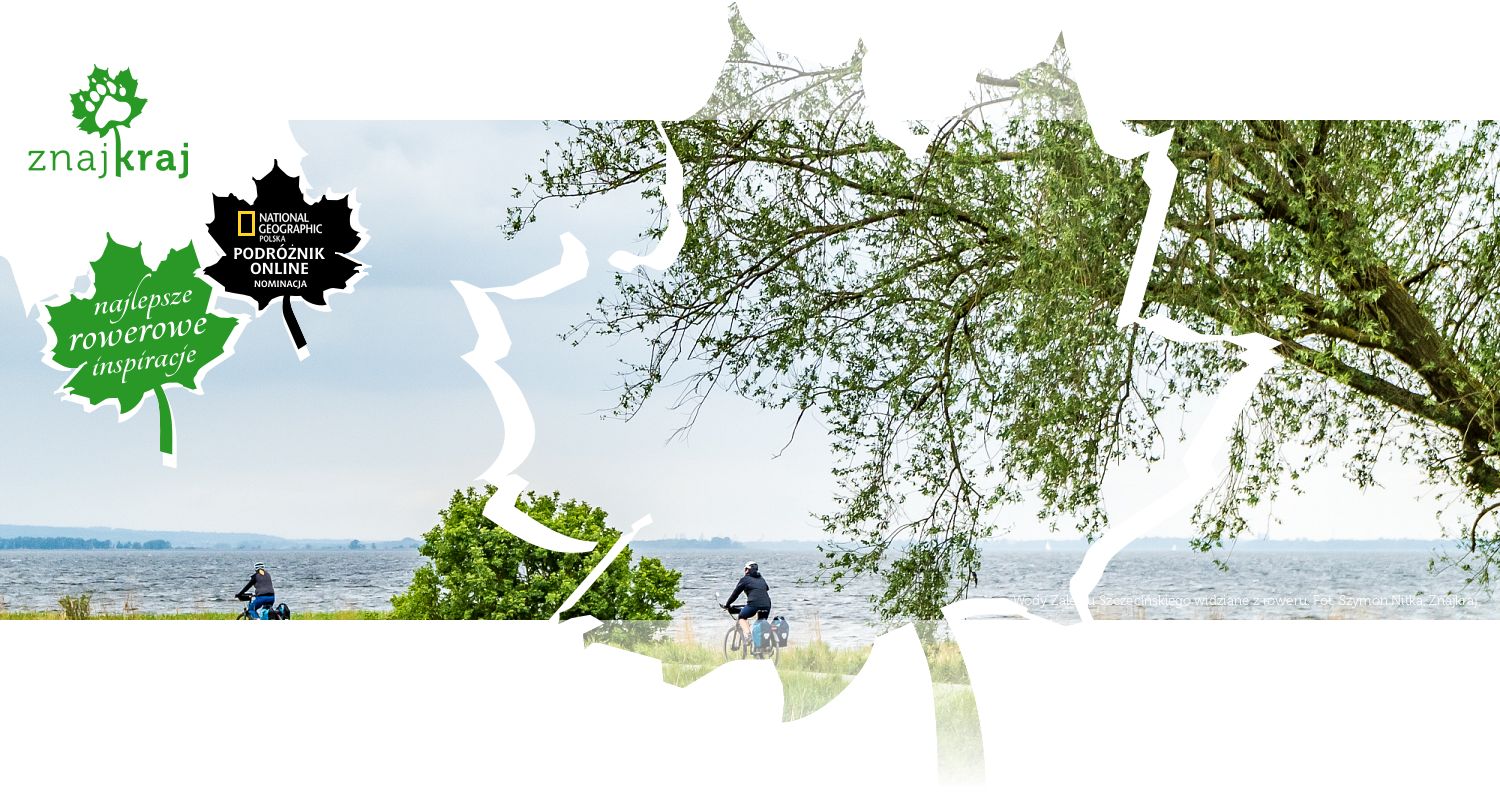 Wody Zalewu Szczecińskiego widziane z roweru
