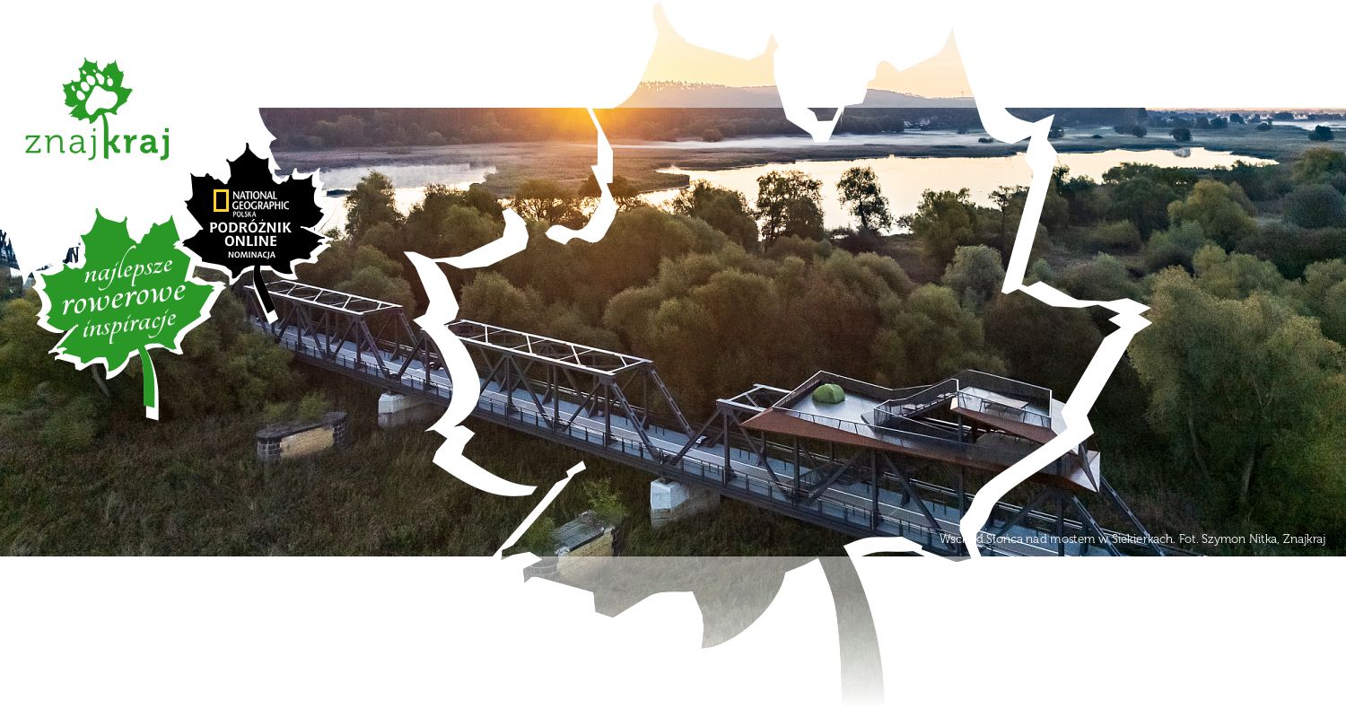 Wschód Słońca nad mostem w Siekierkach