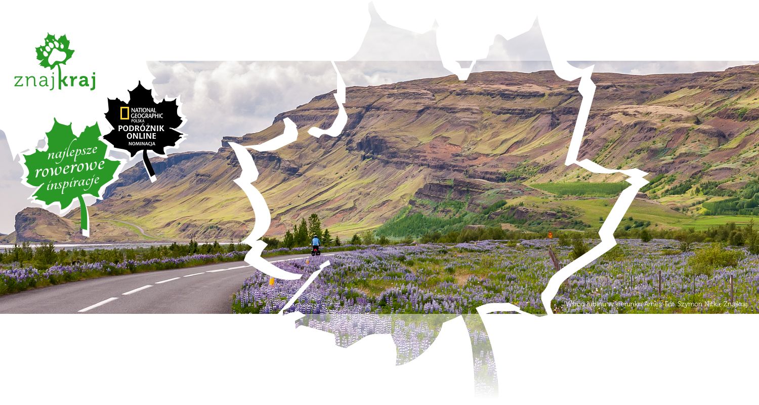 Wśród łubinu w kierunku Arnes