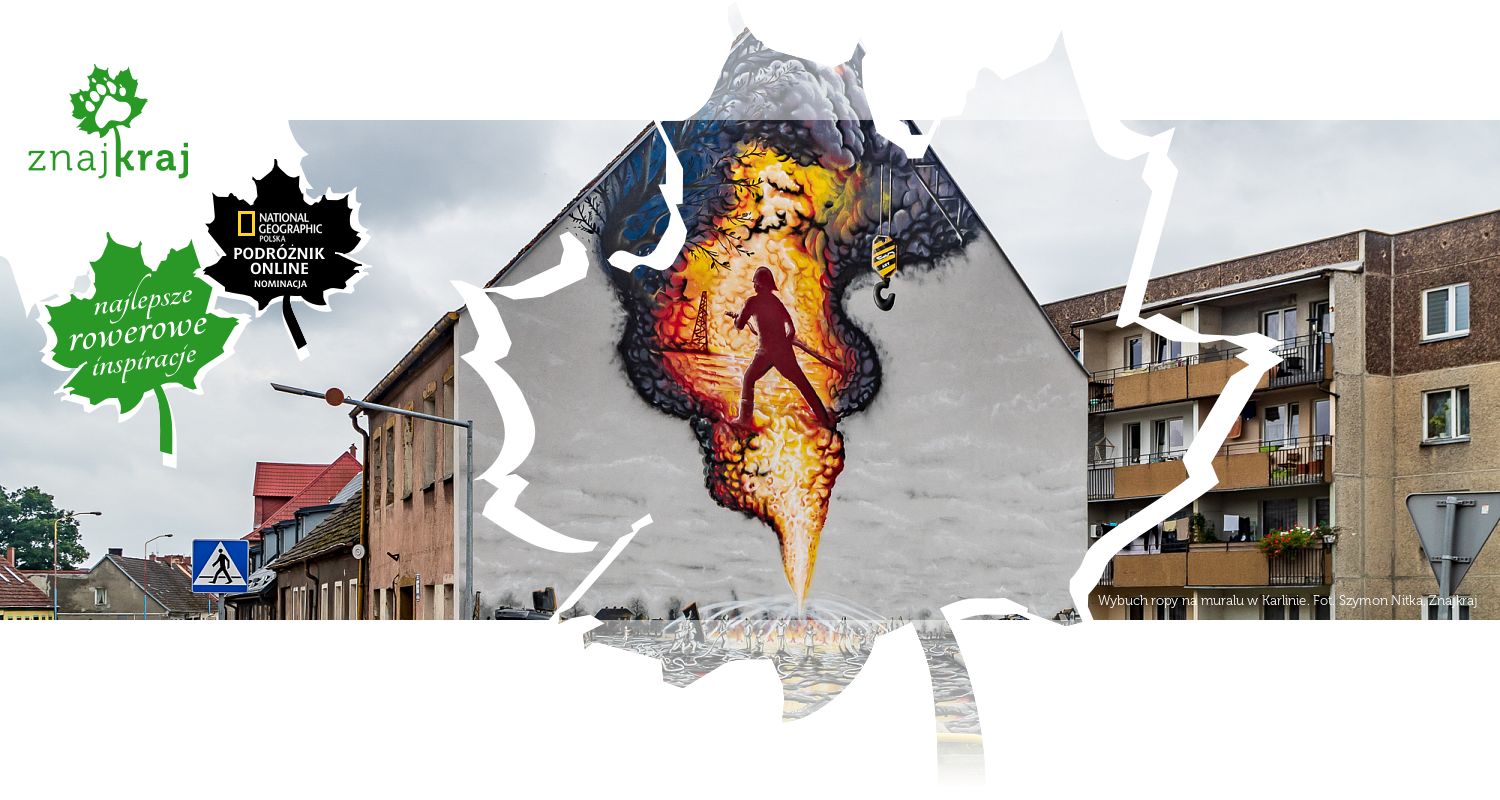 Wybuch ropy na muralu w Karlinie