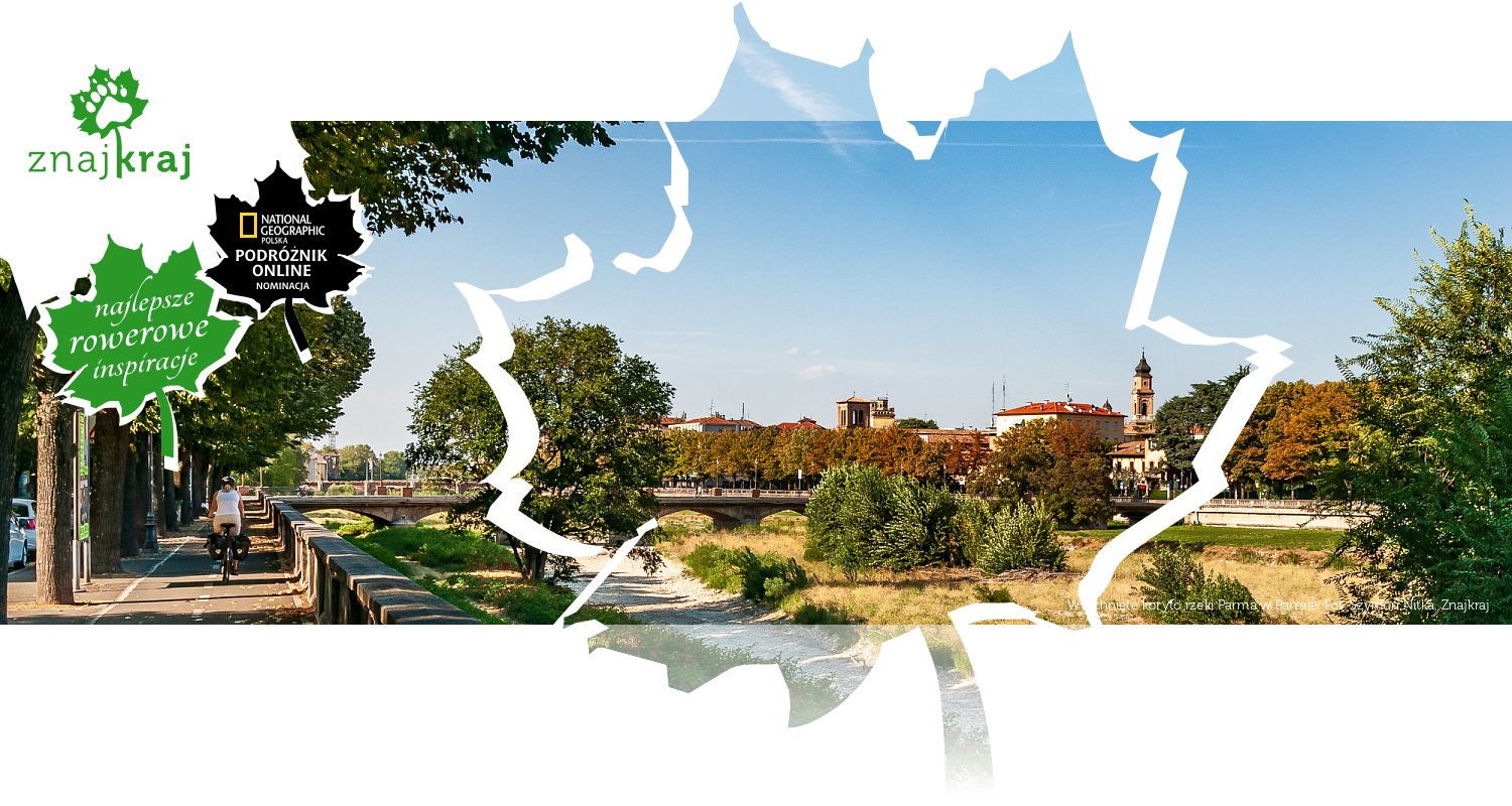 Wyschnięte koryto rzeki Parma w Parmie