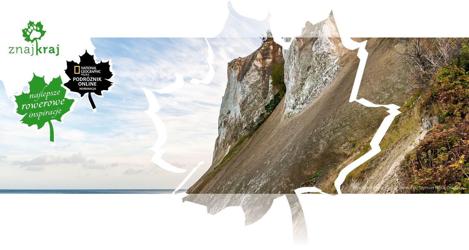 Wysoki klif Møns Klint w Danii