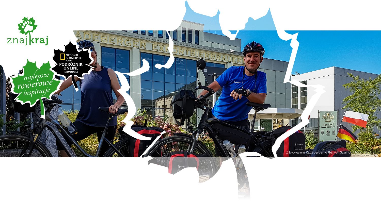 Z browarem Radeberger w tle