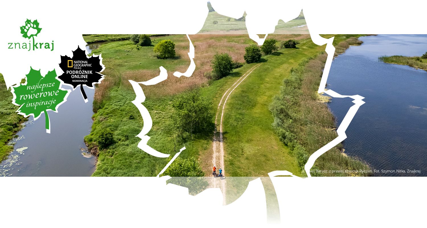 Z lewej Barycz, z prawej zbiornik Ryczeń