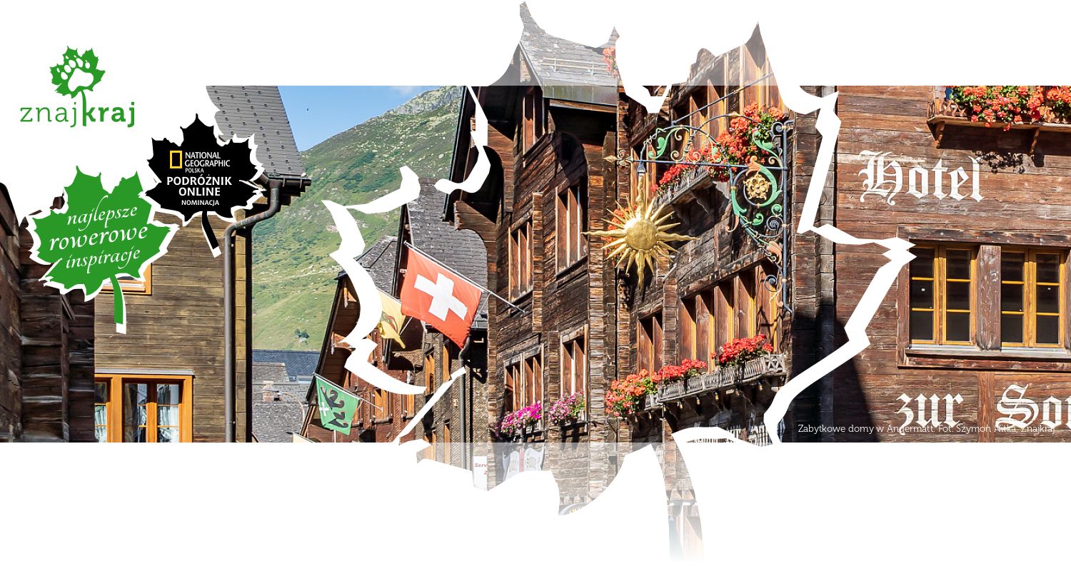 Zabytkowe domy w Andermatt