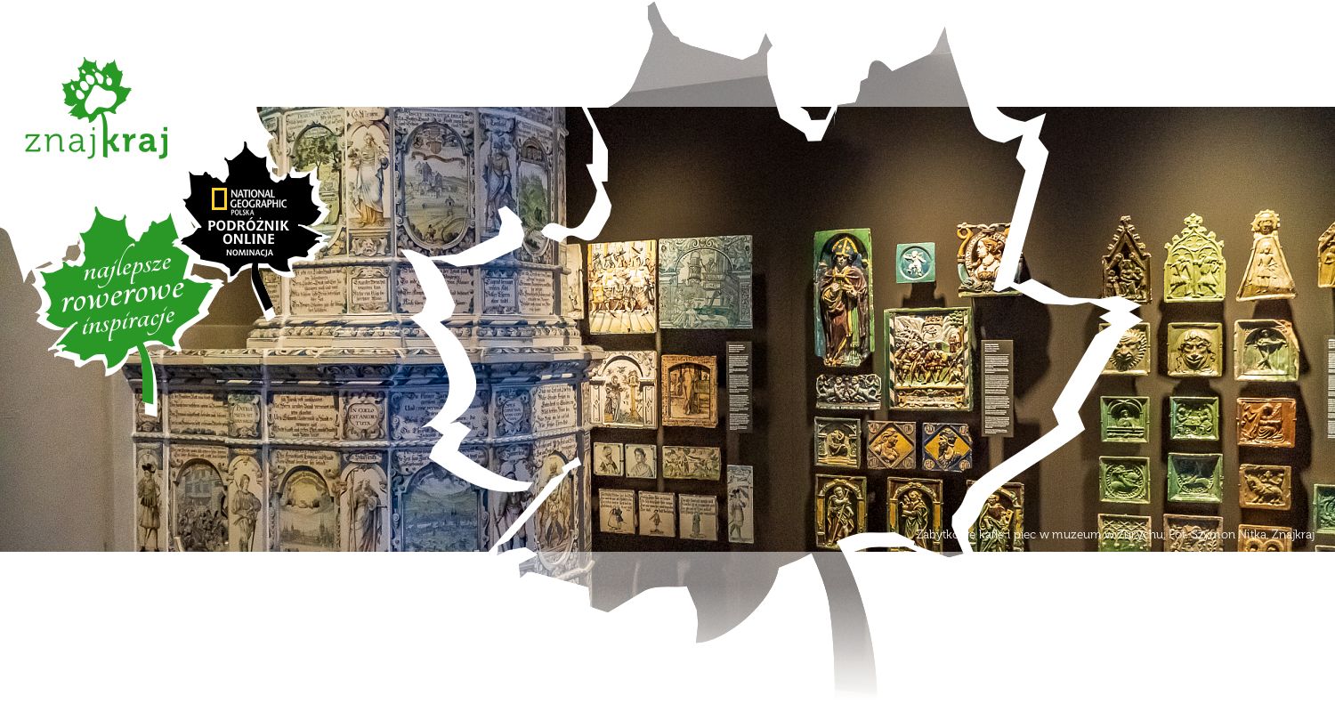 Zabytkowe kafle i piec w muzeum w Zurychu