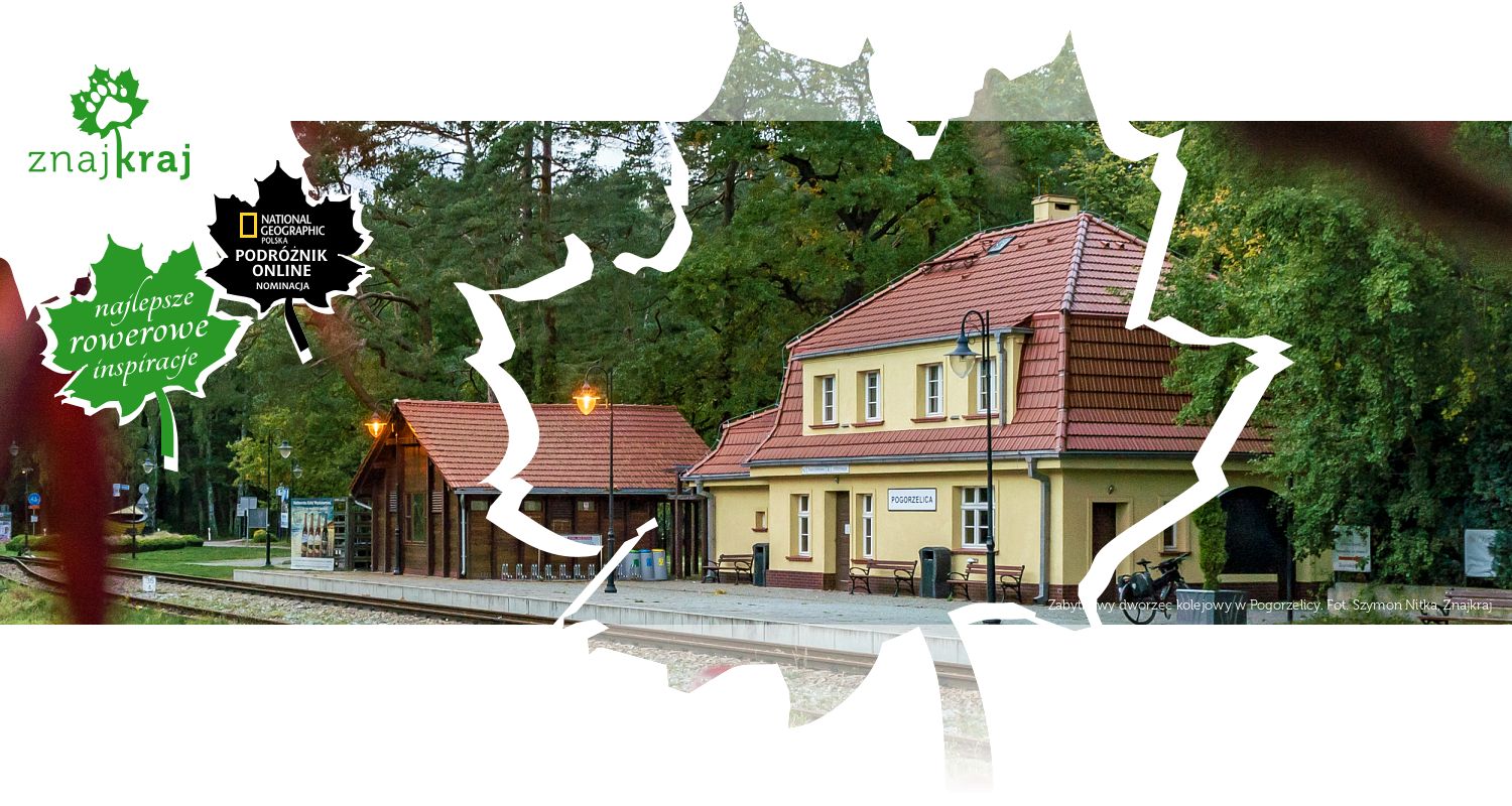 Zabytkowy dworzec kolejowy w Pogorzelicy