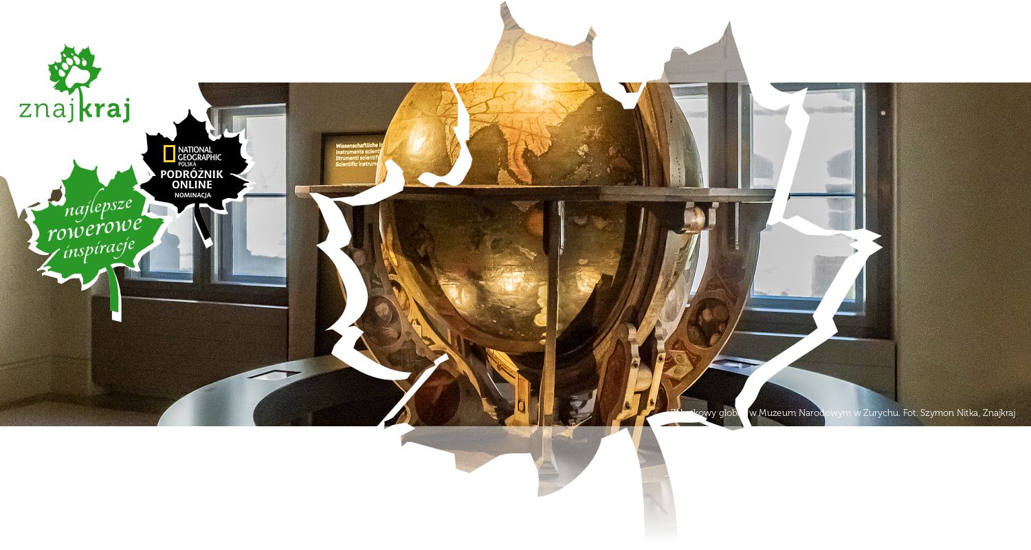 Zabytkowy globus w Muzeum Narodowym w Zurychu