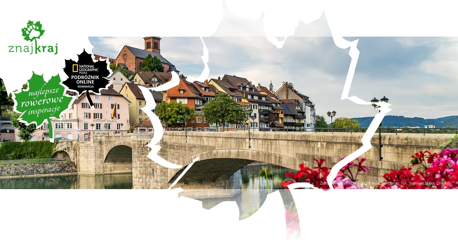 Zabytkowy kamienny most w Laufenburgu