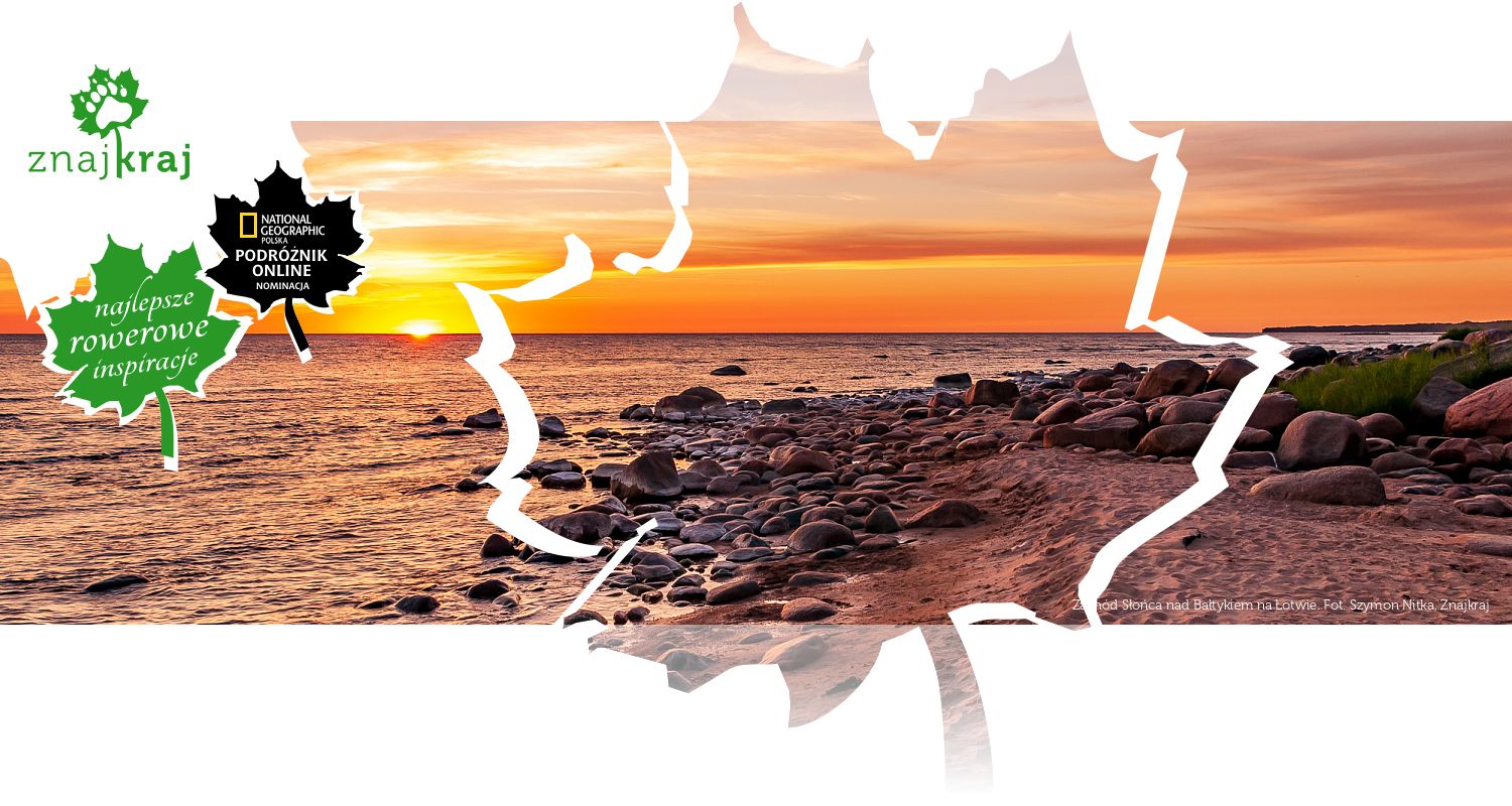 Zachód Słońca nad Bałtykiem na Łotwie