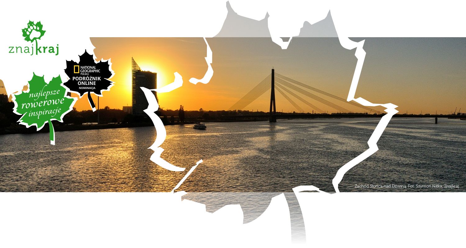 Zachód Słońca nad Dźwiną