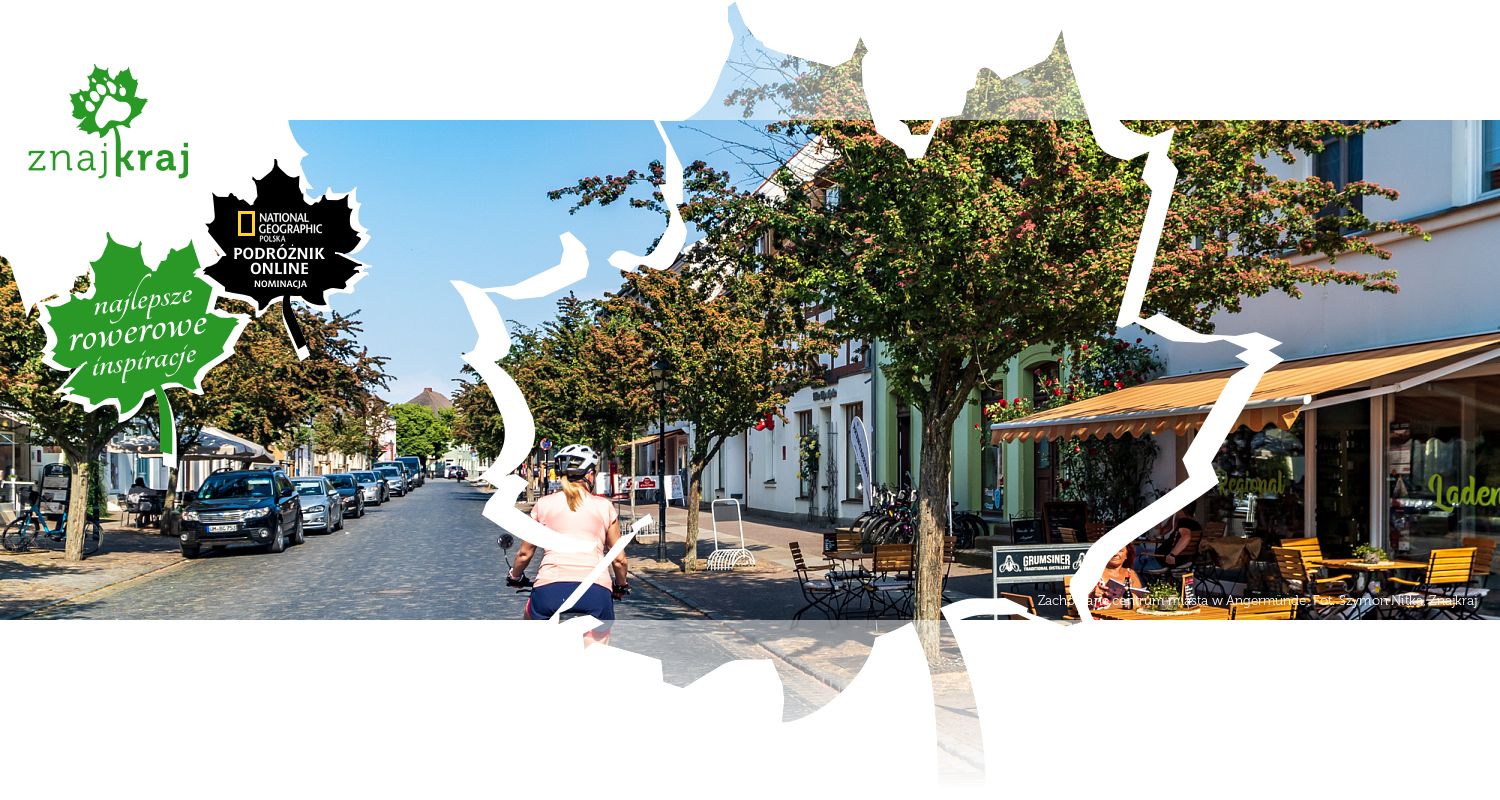 Zachowane centrum miasta w Angermünde