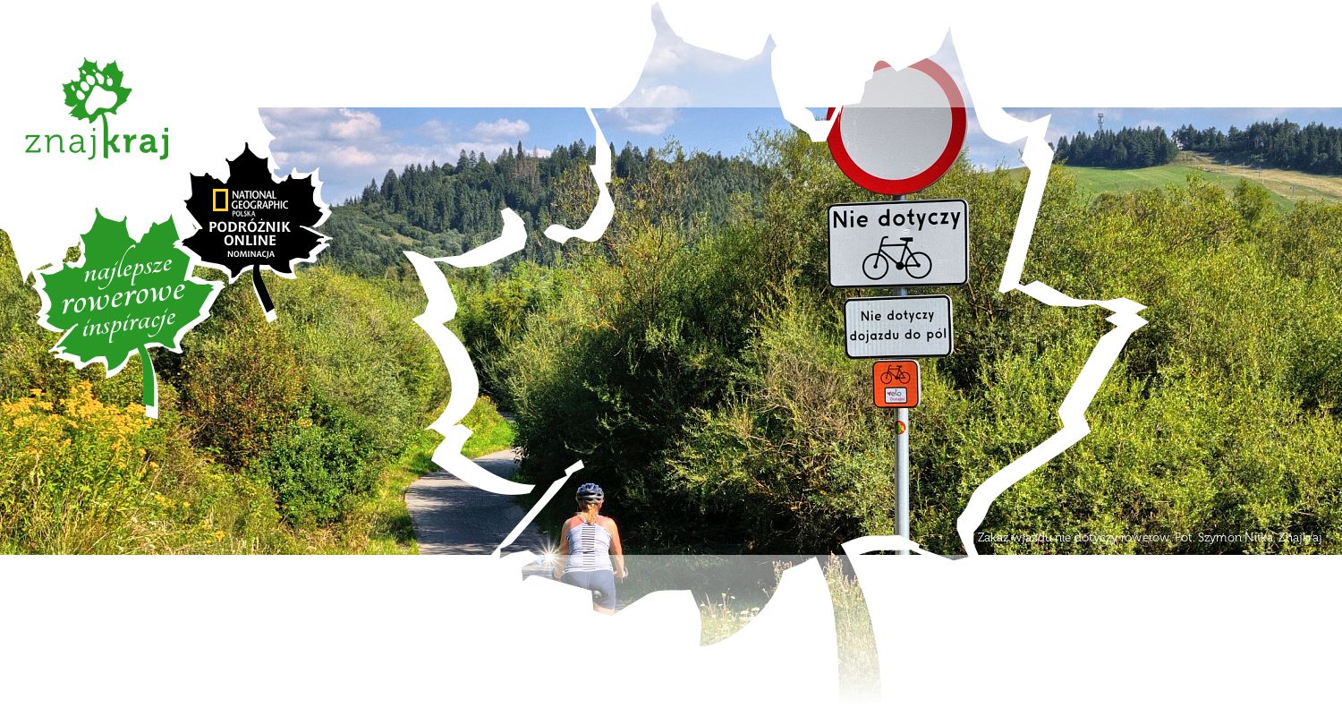 Zakaz wjazdu nie dotyczy rowerów