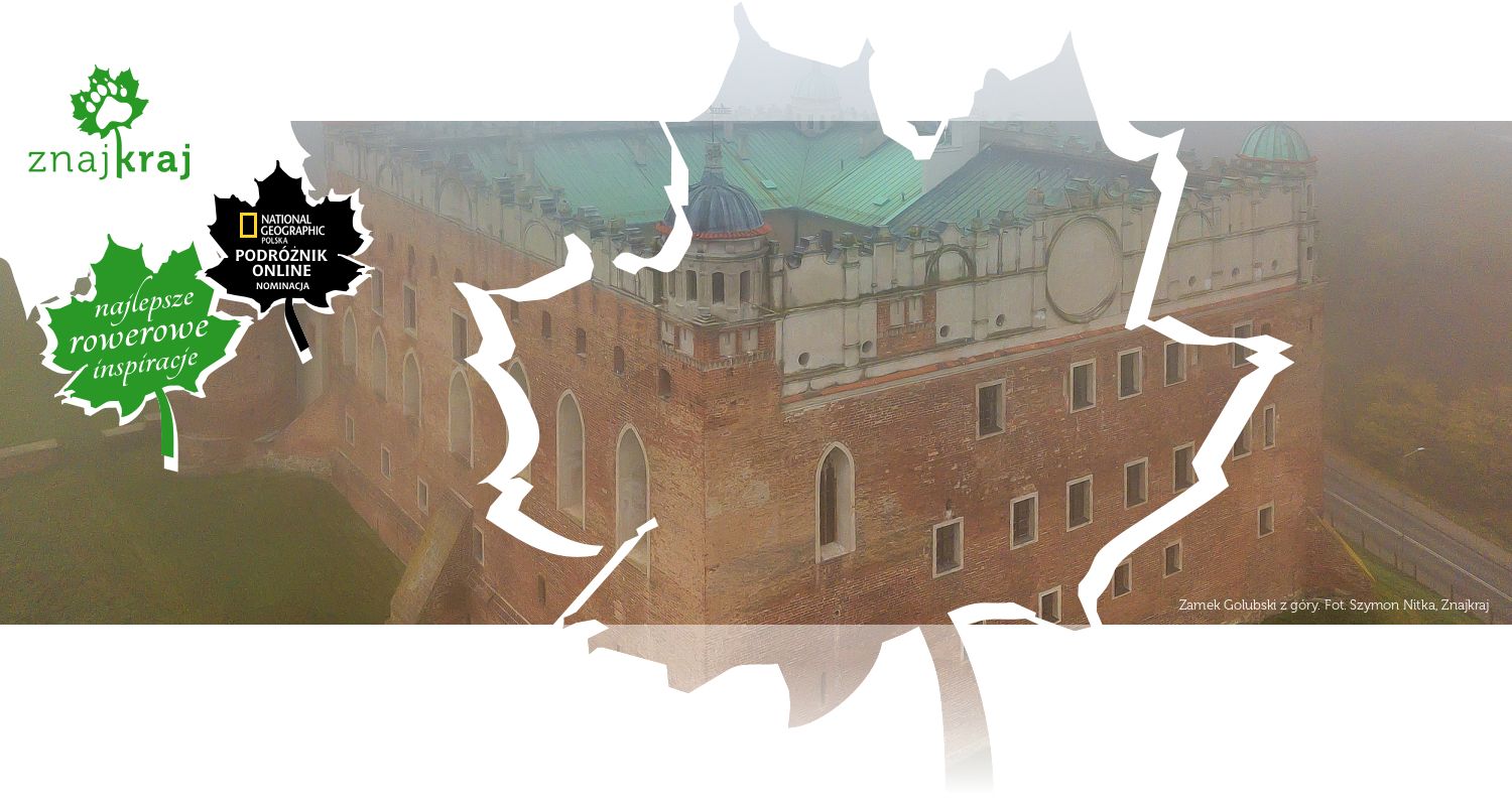 Zamek Golubski z góry