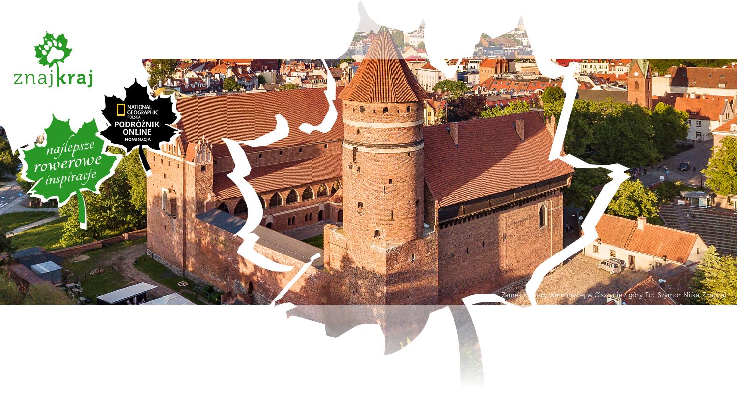 Zamek Kapituły Warmińskiej w Olsztynie z góry