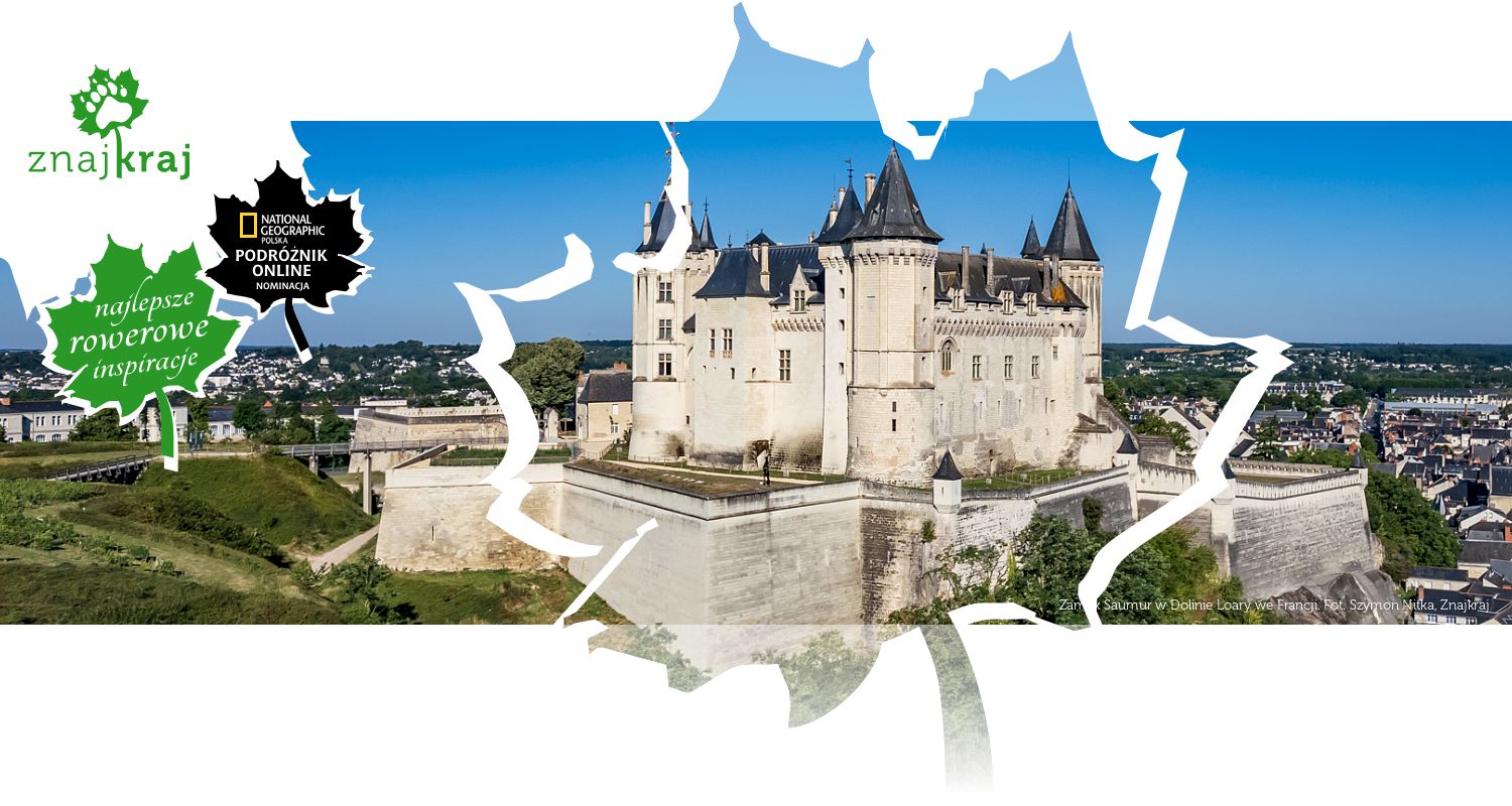 Zamek Saumur w Dolinie Loary we Francji