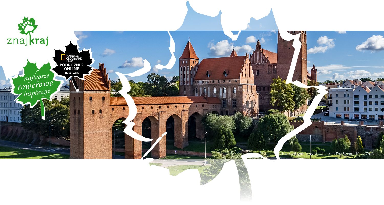 Zamek w Kwidzynie, z przodu gdanisko