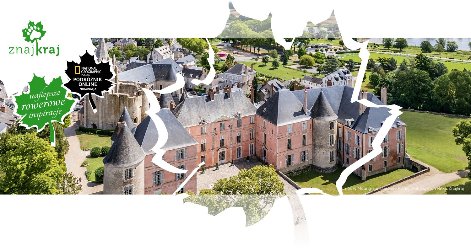 Zamek w Meung-sur-Loire we Francji