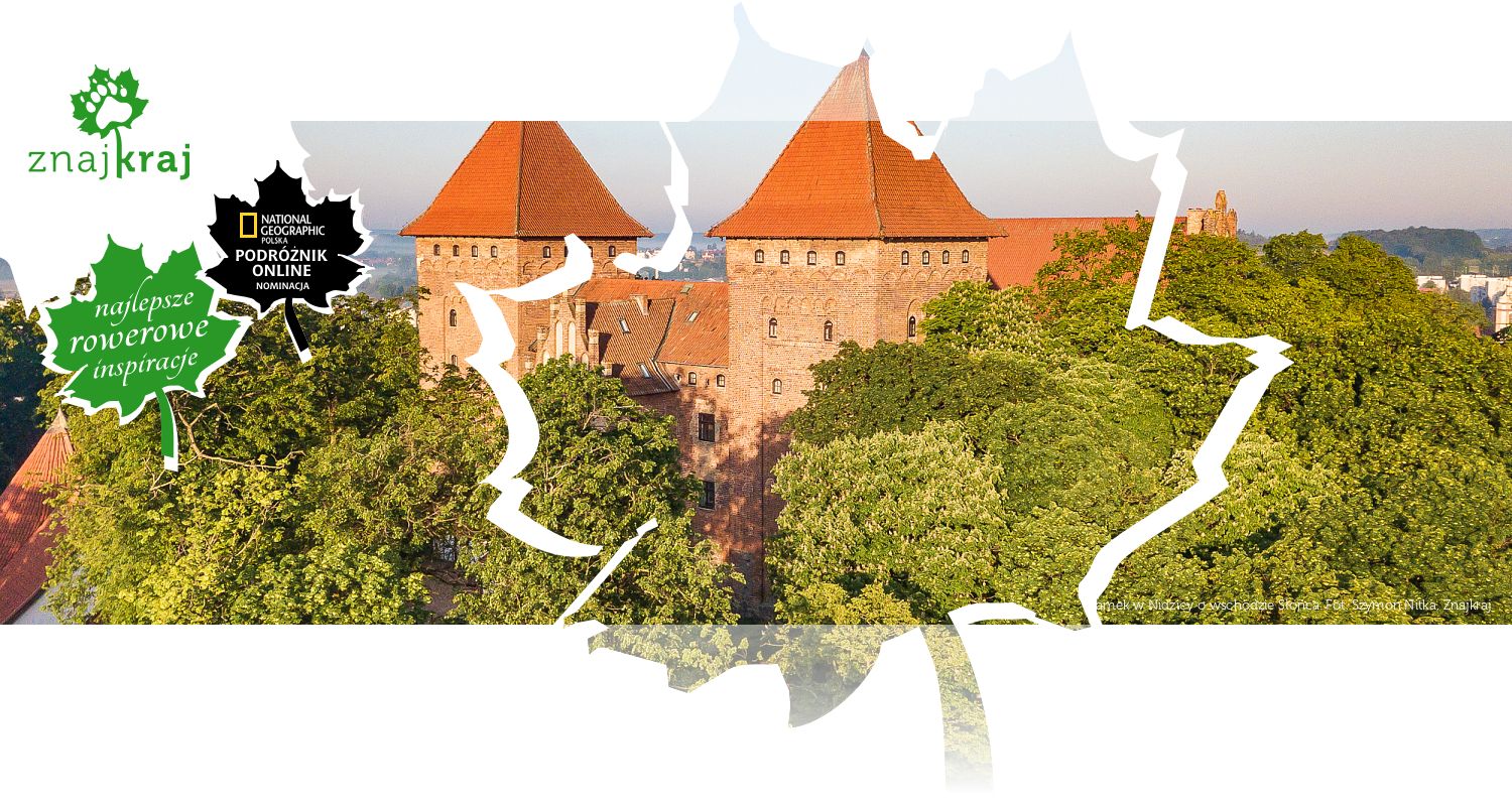 Zamek w Nidzicy o wschodzie Słońca